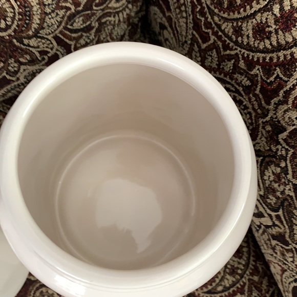 New Rae Dunn “HOP TO IT” XL Rabbit Top Canister